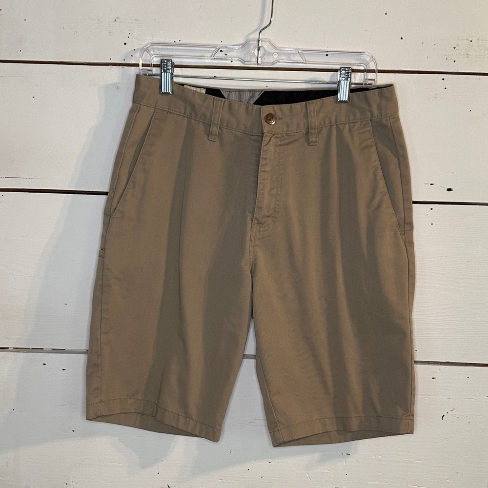 Volcom Men's Tan Shorts - Picture 1 of 10